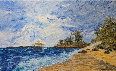 'Odeur de la Mer (Sea Parfum)', Collection 'Infinity Bay' by Dr. Halyna Vakulenko