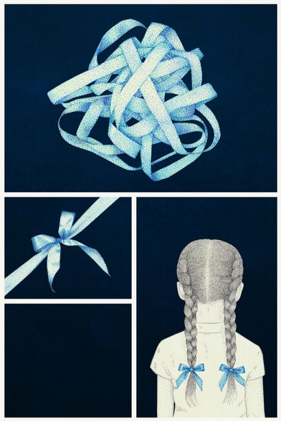 Ribbon / part1 - a Digital Art Artwork by Anne Blaich