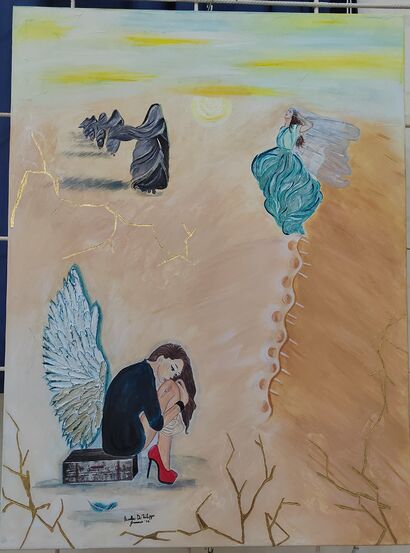 Kintsugi - a Paint Artowrk by Ornella De Filippo