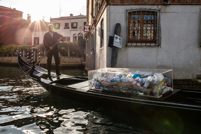Death by Plastic (Venice)  - A Photographic Art Artwork by Anne-Katrin Spiess