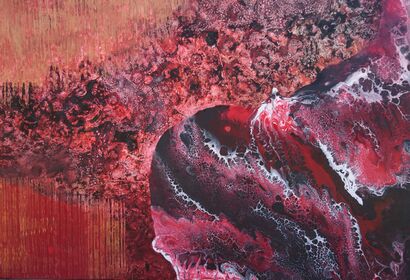 lava - a Paint Artowrk by Rita Cristina Ghise