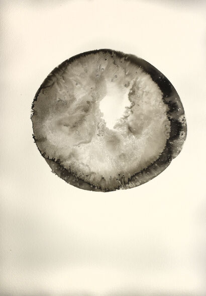 Olympus Mons - topography - a Paint Artowrk by David Mužík