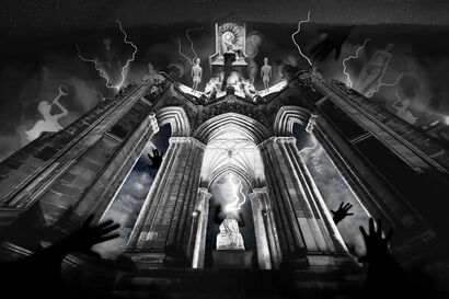 The Sunlord Resurrection - a Digital Graphics and Cartoon Artowrk by Ty Le Roux