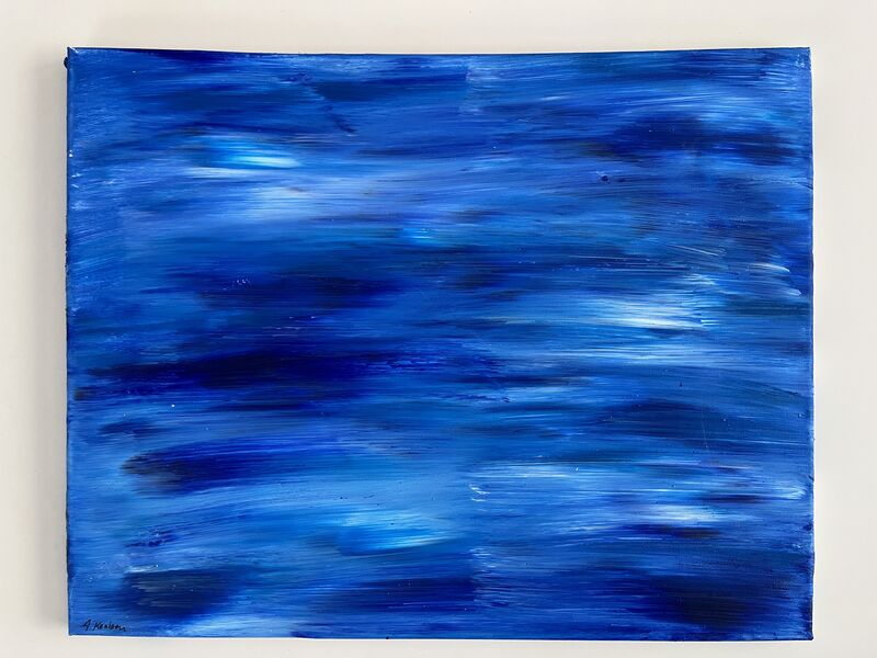 Les Néréides (NO.3) - a Paintings by Ari Keatson