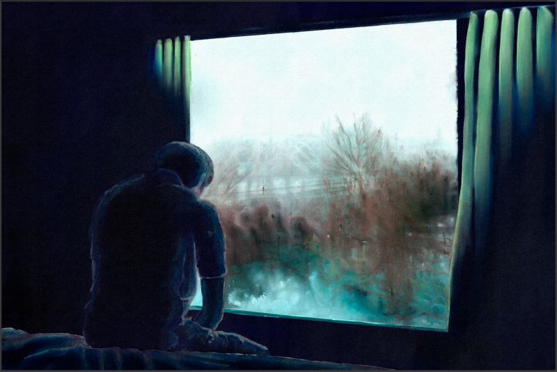 Winter Witness - a Digital Art by artbykurtisedwards