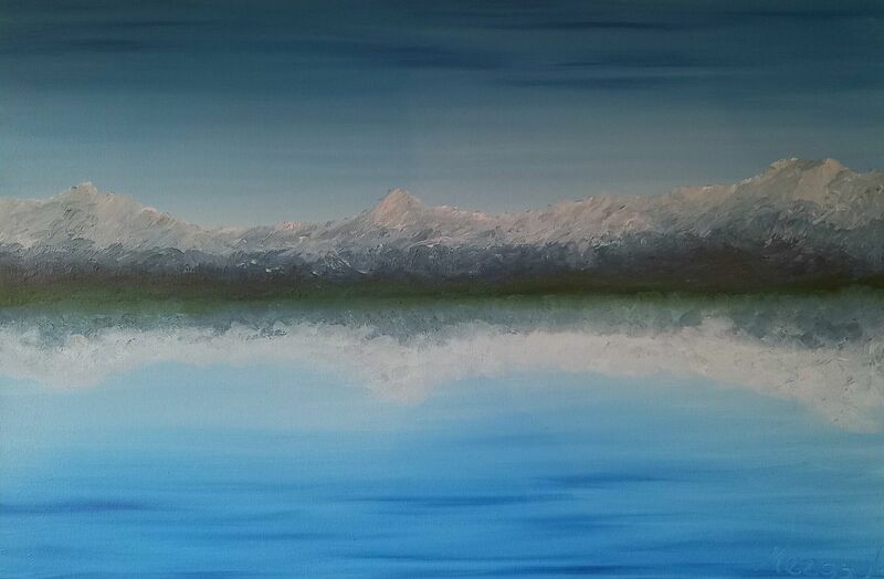 no titel - a Paintings by Mario Mezga