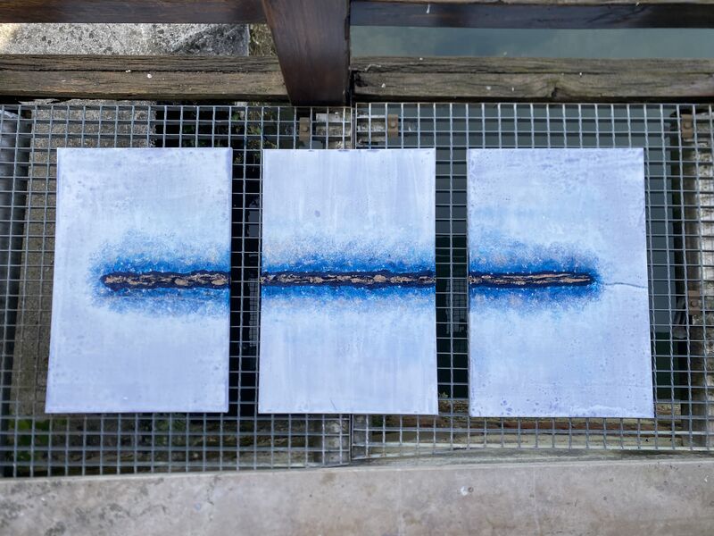 Where are you? What are you doing here? Where are you going? - a Paintings by Emma Benini