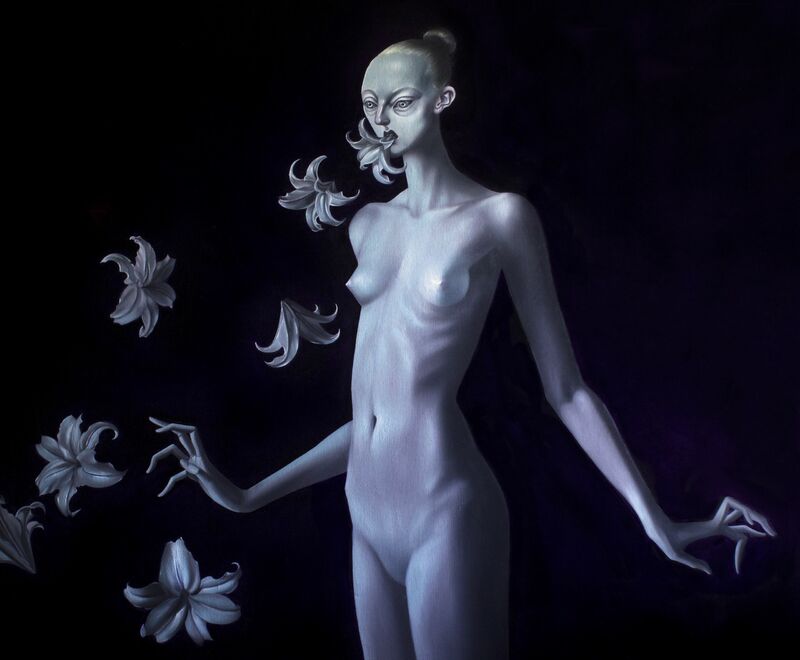 Songs of Earth - Allegory of White - a Paint by Marja Davidoff