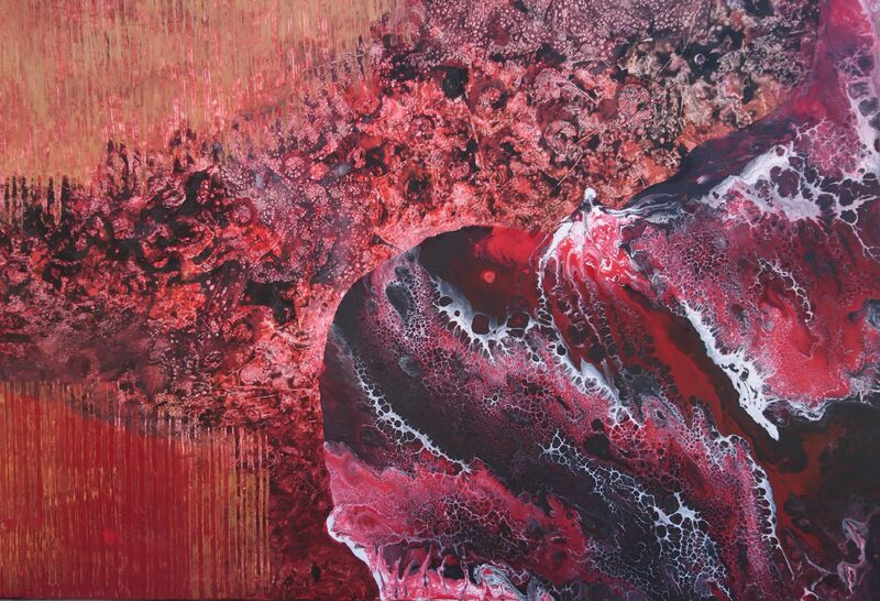 lava - a Paint by Rita Cristina Ghise