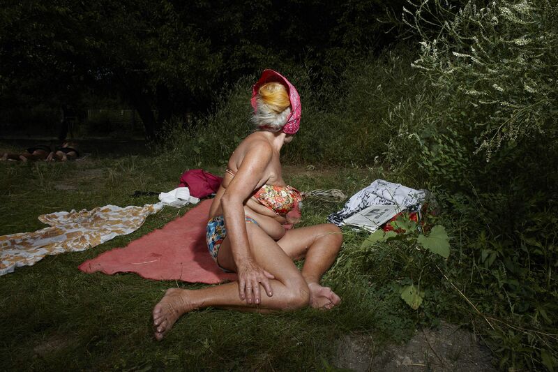 Bather #1625, from series Bathers, Ukraine 2011 - a Photographic Art by RICHARD ANSETT