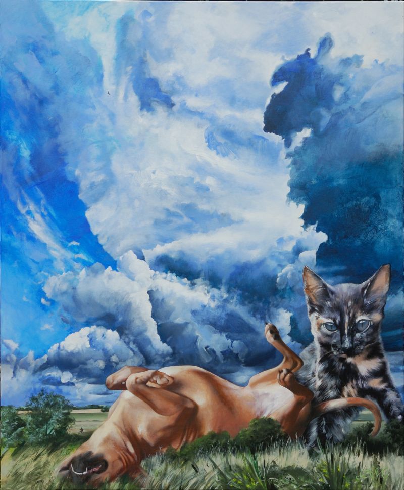 Good heavens! - a Paint by Anna Malinowska