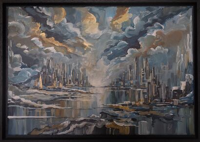 In Between Time - a Paint Artowrk by Schwander Robert