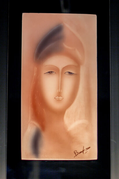Dama dei Cristalli  - A Paint Artwork by Bonafede