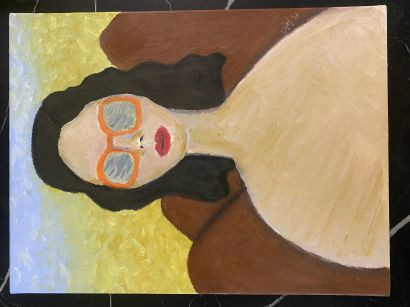 Ana la diva - a Paint Artwork by Fal