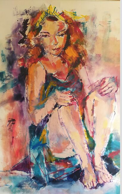 Claudia - a Paint Artowrk by Chiara Abbaticchio 