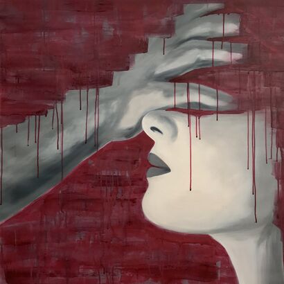 Blindness - A Paint Artwork by Mónica Silva