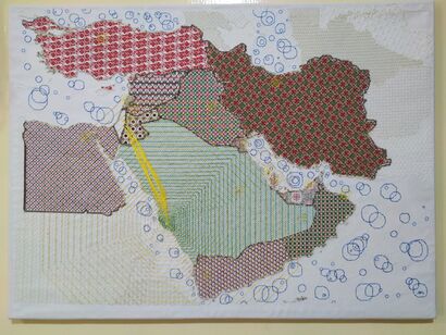 Golden cities of the Middle East  - a Art Design Artowrk by AnKo