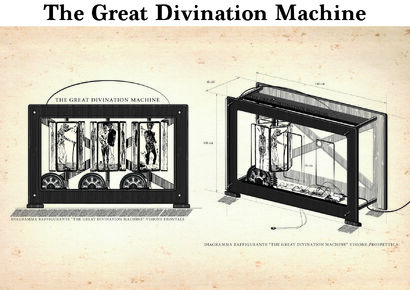 The Great Divination Machine - A Sculpture & Installation Artwork by Barabba