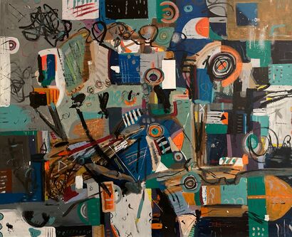 Findings - a Paint Artowrk by Matej Pollick