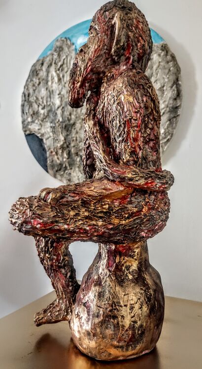 The fairy Tail Monkey - a Sculpture & Installation Artowrk by DuminDa