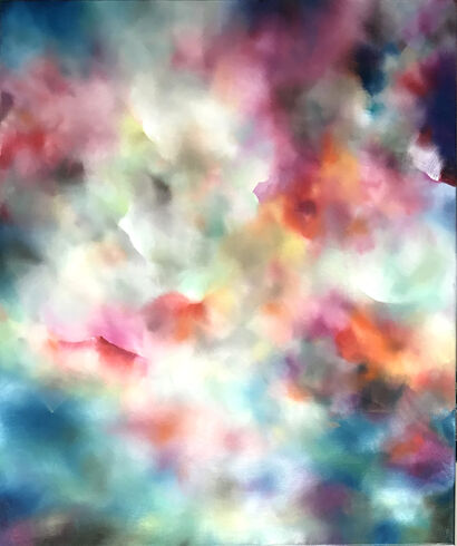 Flying Sky - A Paint Artwork by Rhea Standke