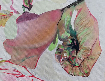 Gender Fluid - A Paint Artwork by Elena Casini