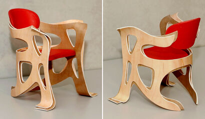 armchair Double - A Art Design Artwork by Dato