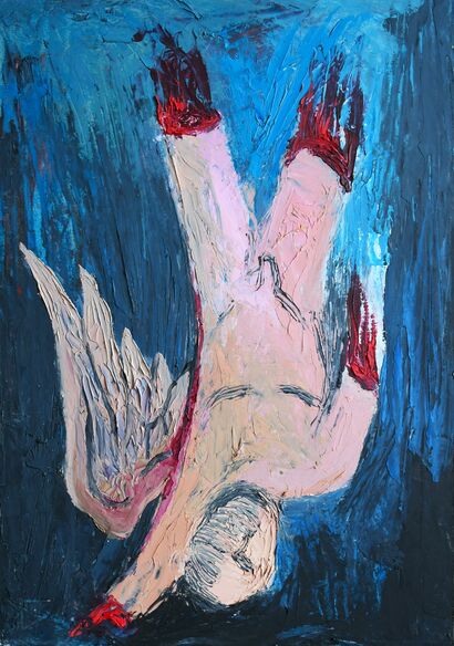 Fallen angel - a Paint Artowrk by Andrea Lanfranchi