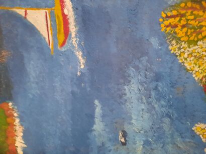 Sailboat - a Paint Artowrk by Marina Parés Soliva