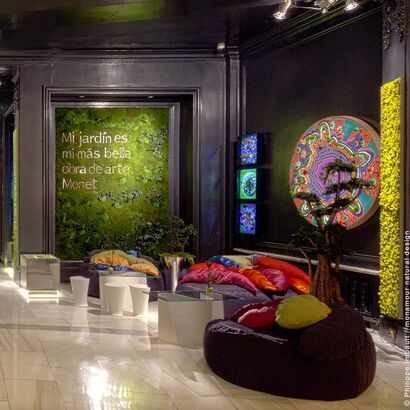 THE POP UP GARDEN AT THE WESTIN PALACE - MADRID - a Art Design Artowrk by Sophia Cromatica @sophiacromatica