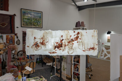Red Cocoon - a Sculpture & Installation Artowrk by Dalei