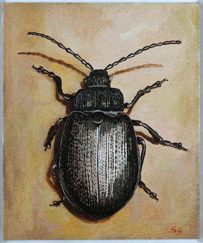 Black beetle - A Paint Artwork by samgiovando