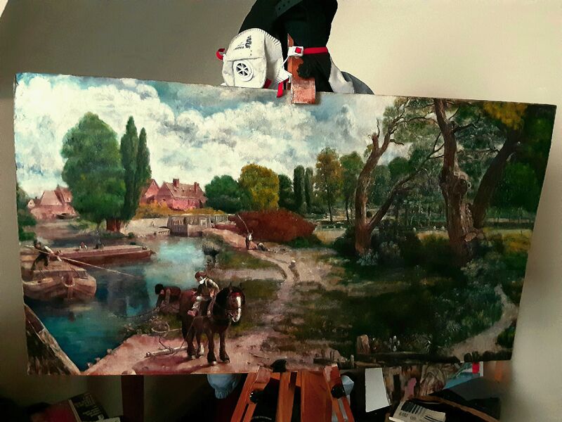 Constable con - a Paint by Jordy whittaker 