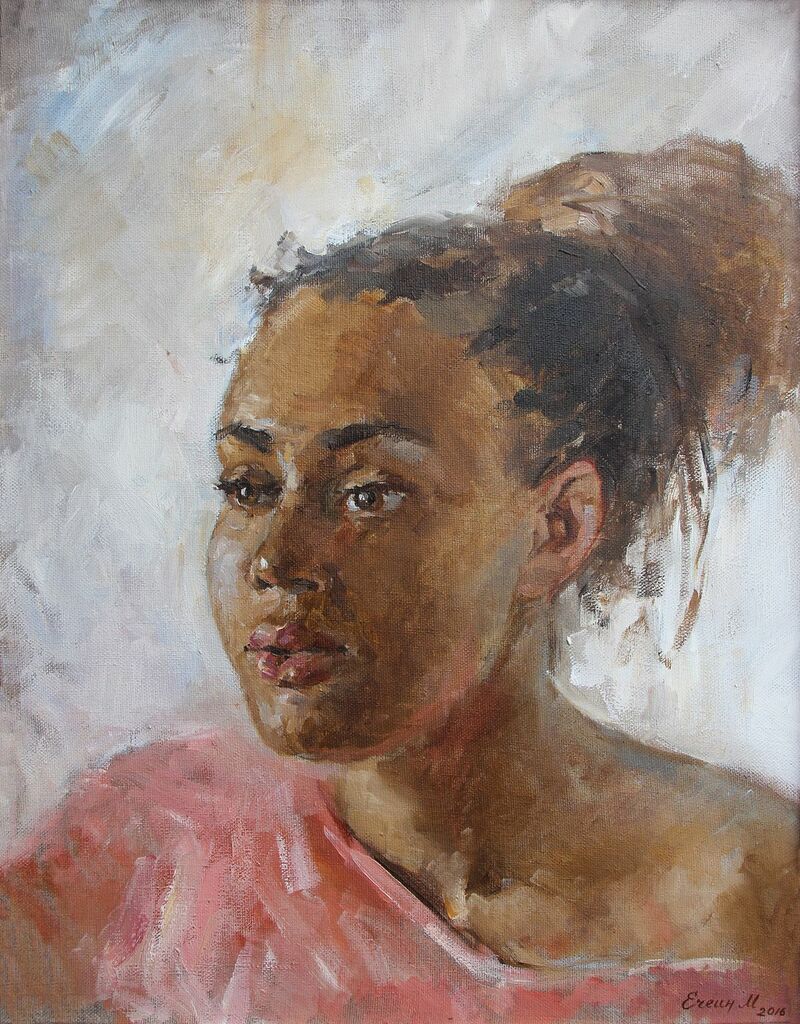 Jennifer - a Paint by Maksim Echein