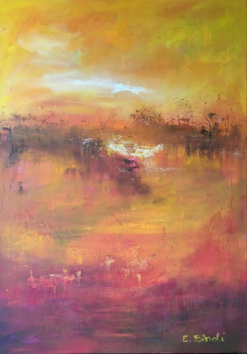 the power of light - a Paintings by Elena Bindi