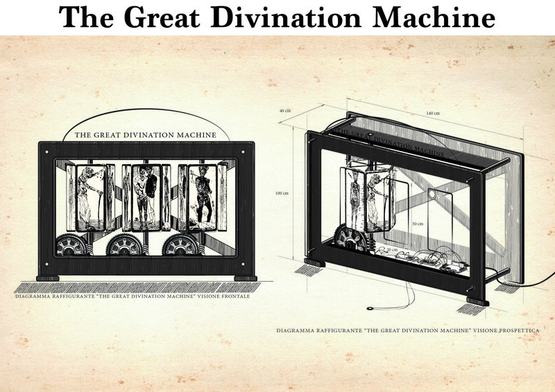 The Great Divination Machine - a Sculpture & Installation by Barabba