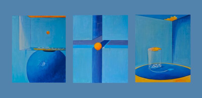 A atriptych about The 0 Day (no.3) - a Paint by Hongsheng
