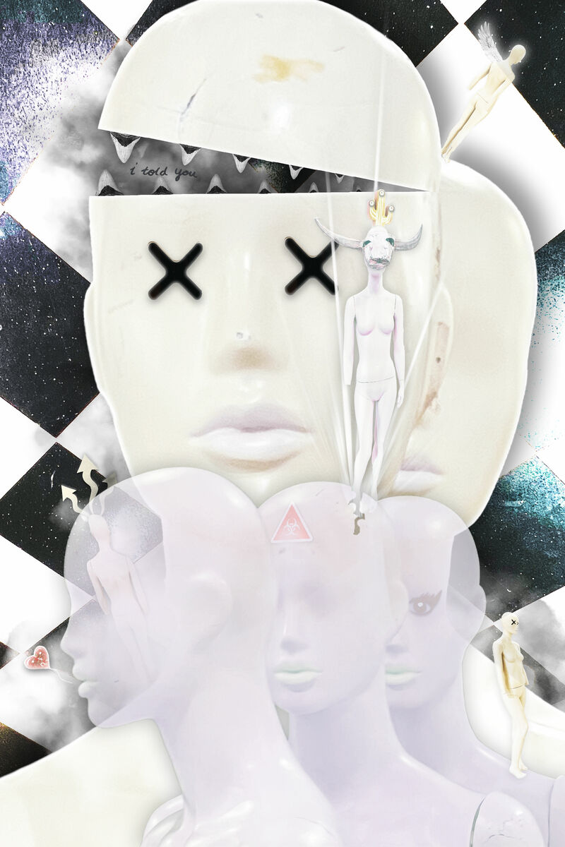 Mannequin Dreams - a Digital Graphics and Cartoon by Ty Le Roux