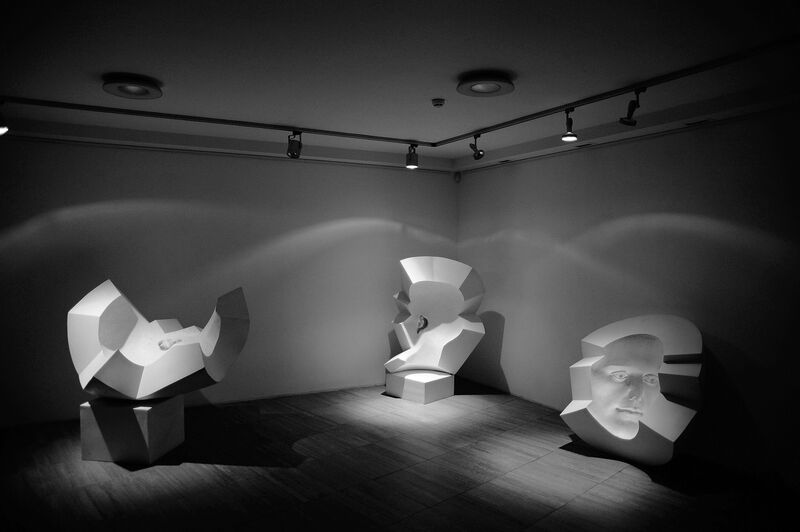 Counterforms - a Sculpture & Installation by Nazar Bilyk