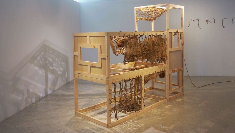 A PRIMITIVE TRIBE IN THE MODERN WORLD  - a Sculpture & Installation by JOY