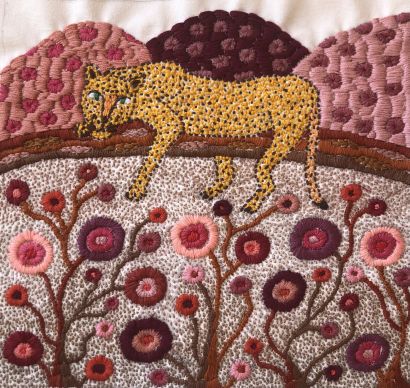 GUEPARDO II - a Paint Artwork by Stephanie Brucks - STICKART