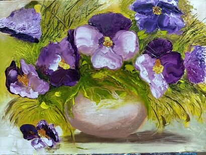 fiori - A Paint Artwork by Marilisa Calabretta