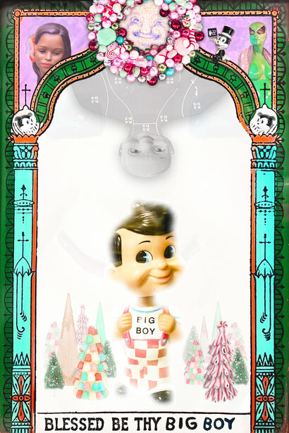 Blessed Be Thy Big Boy - a Digital Graphics and Cartoon Artowrk by Ty Le Roux