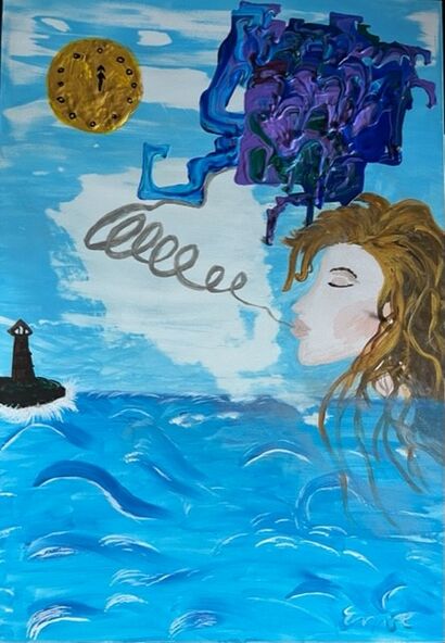 Alfa Breath (Dittico) - A Paint Artwork by Emve