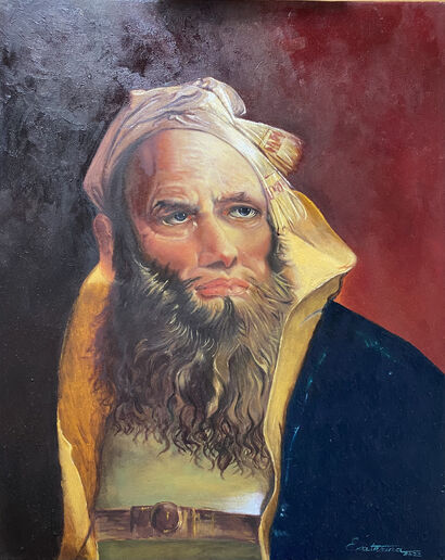 Vecchio marinaio - a Paint Artowrk by Ekaterina Sinyakova