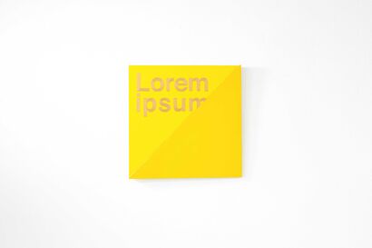 Lorem Ipsum - A Sculpture & Installation Artwork by Simone Miccichè