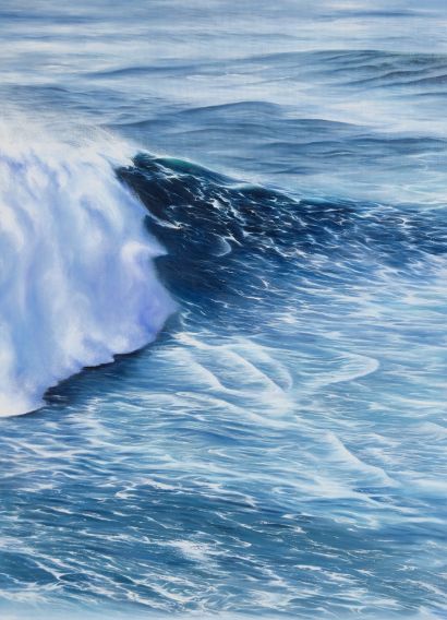 Surfer of Nazaré by Hanna Meunier
