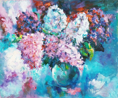 Éclat de Fleurs - a Paint Artowrk by malynovska