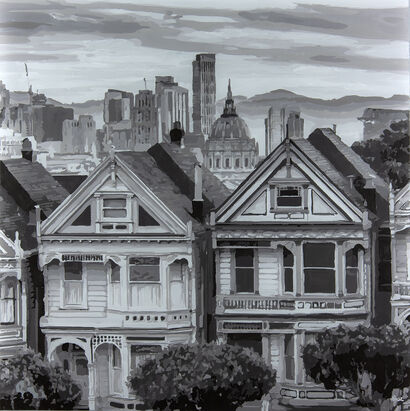 Painted ladies - A Paint Artwork by Moz