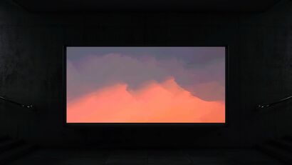 Imaginary Sunset - A Digital Art Artwork by Xuanyang Huang